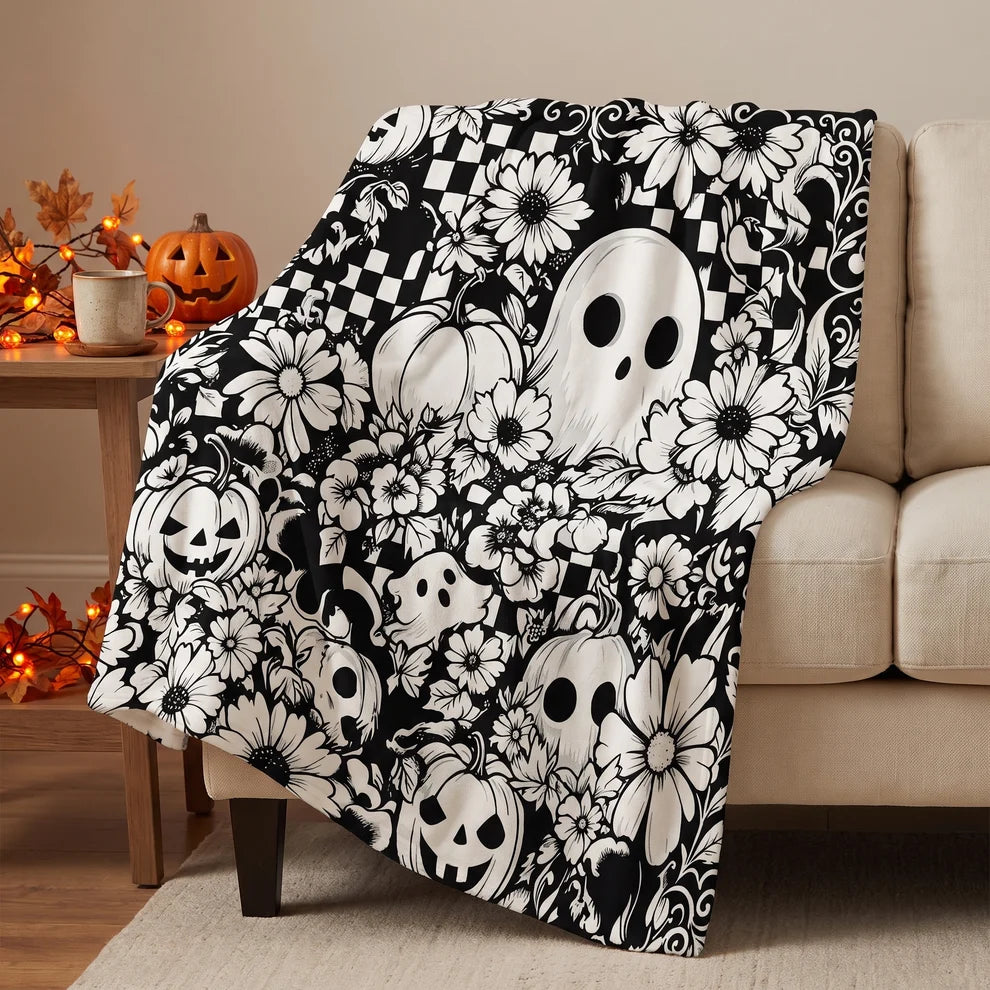 Noviac™ Halloween Coloring Blanket