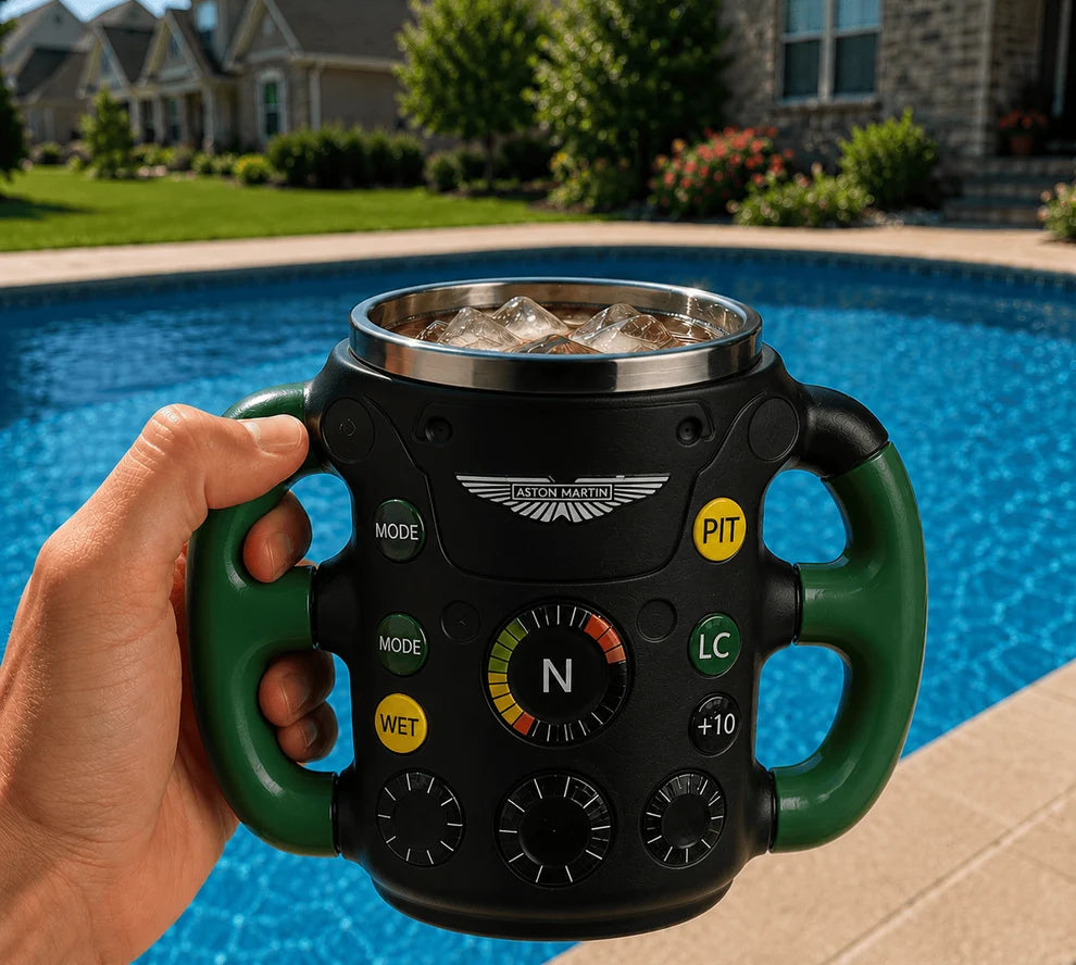RaceMug™ — F1 Steering Wheel Mug