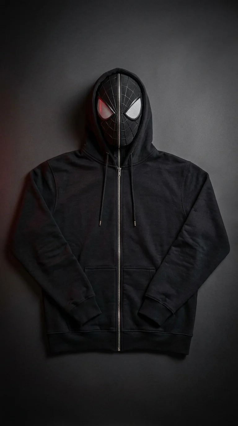 Black Spidey Hoodie