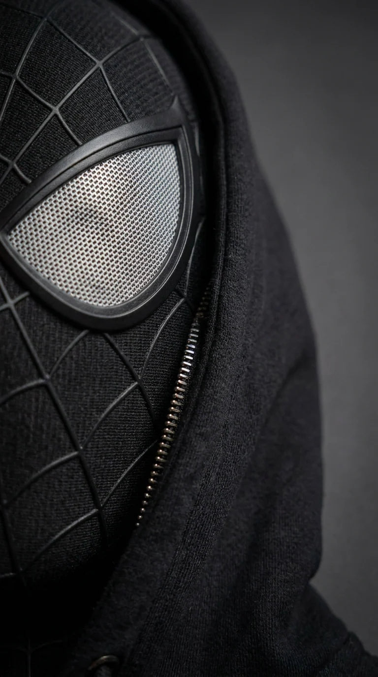 Black Spidey Hoodie